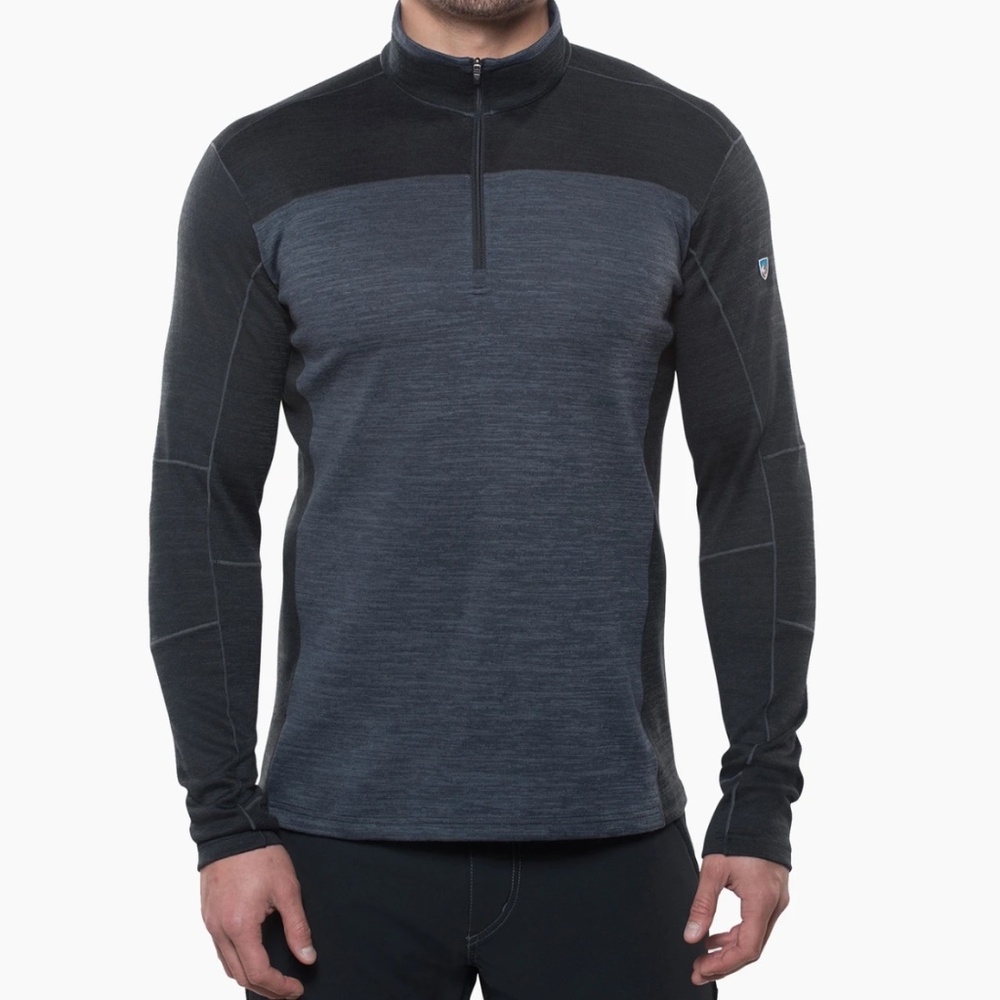 KUHL Ryzer 1/4 Zip Black/Koal
